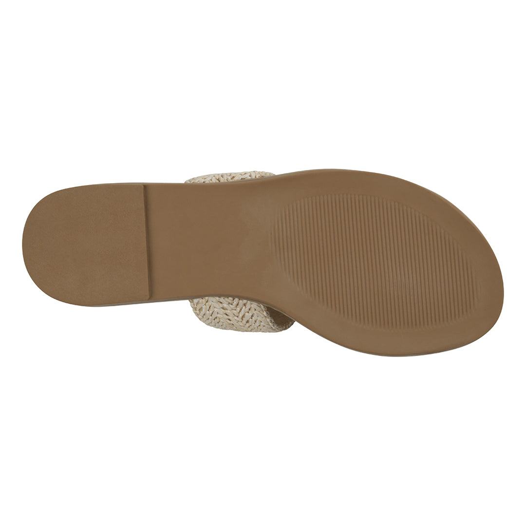 Women's Jovie Natural Thong Flat Sandals