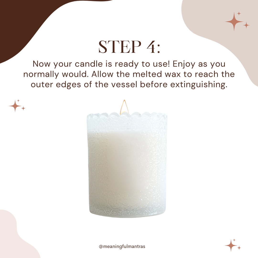 Glazed Donut Natural Candle 8oz Kaia Collection Refill