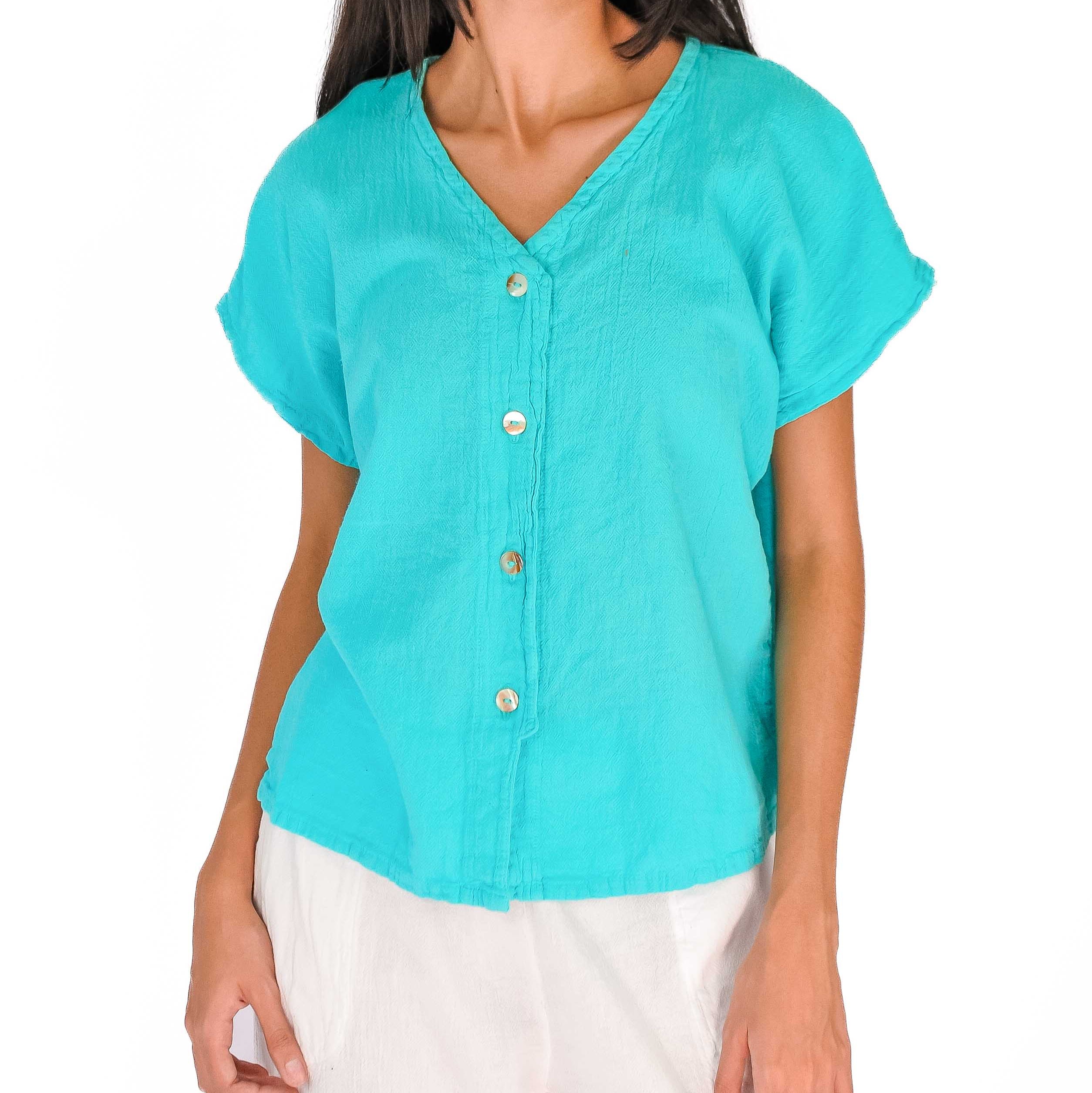 Constance Top -100% Cotton Gauze -  New Colors!