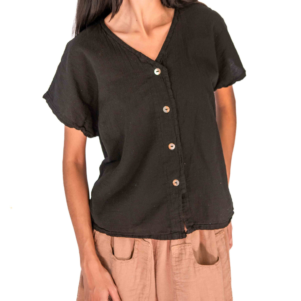Constance Top -100% Cotton Gauze -  New Colors!