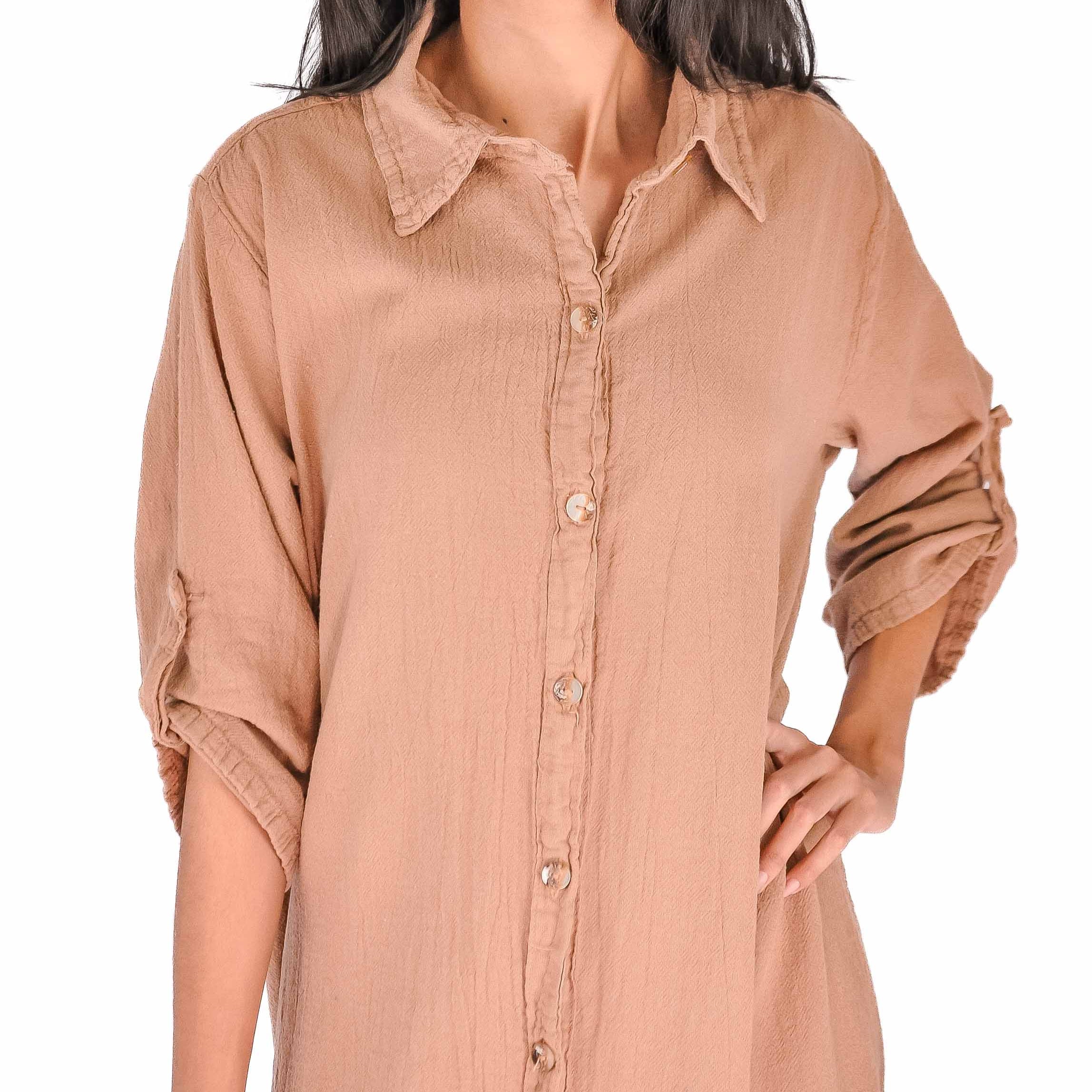 Women's Cotton Gauze Chris Tunic