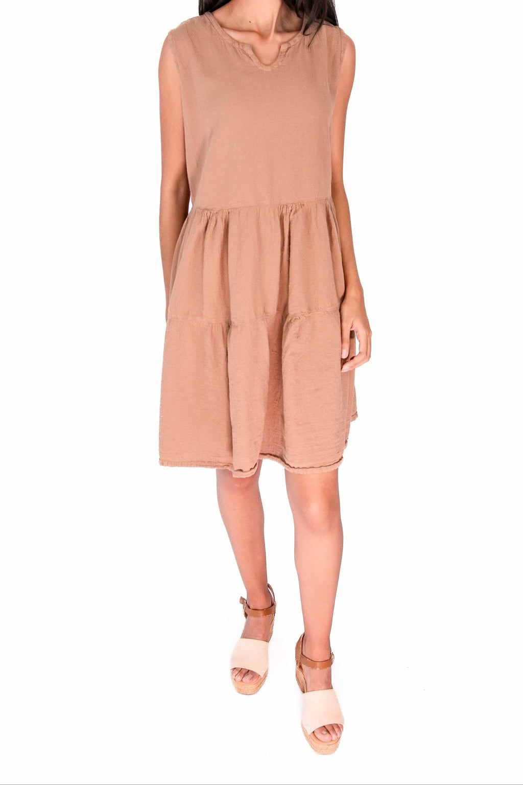 Anjanette Dress - 100% Cotton Gauze