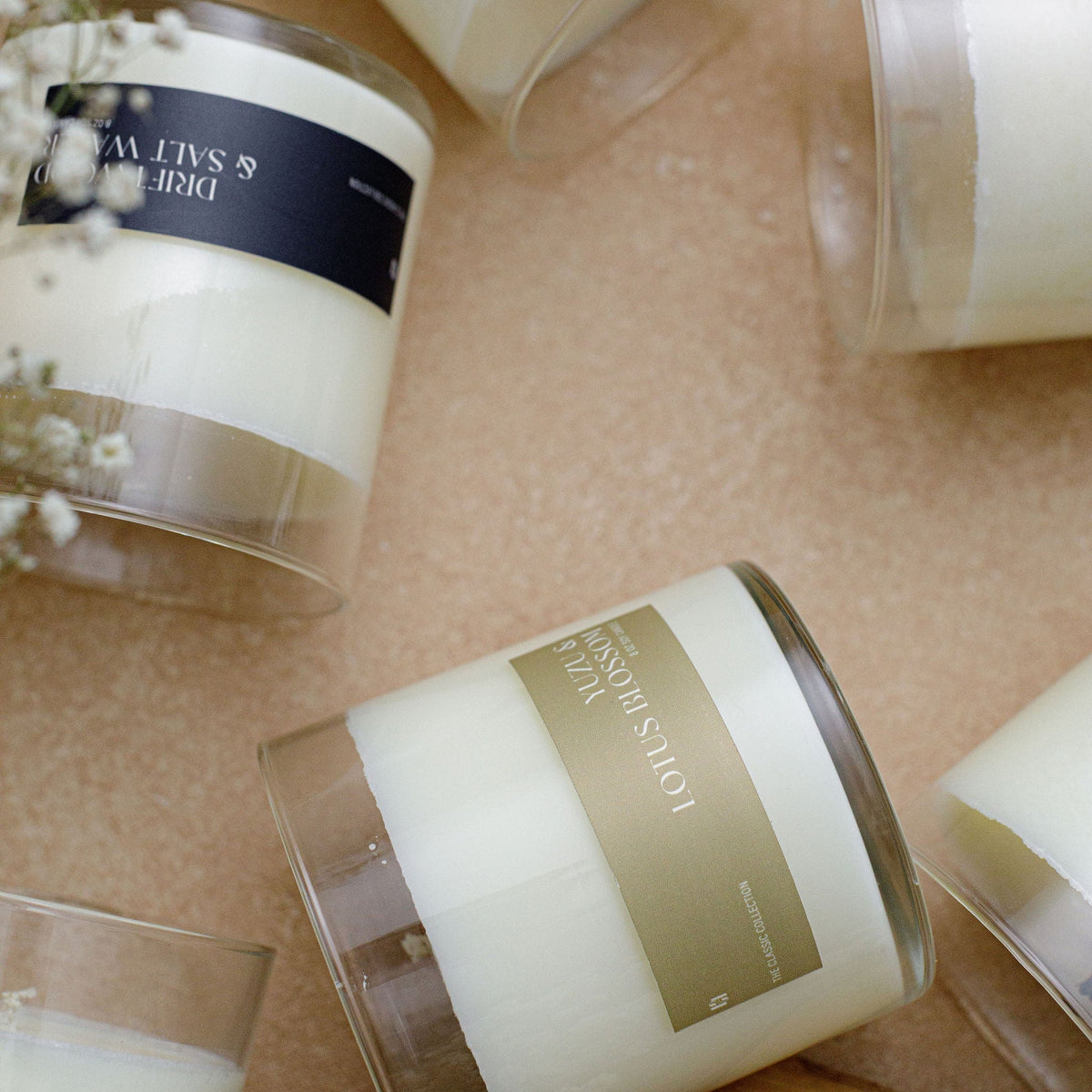 Volcanic Caldera Candle