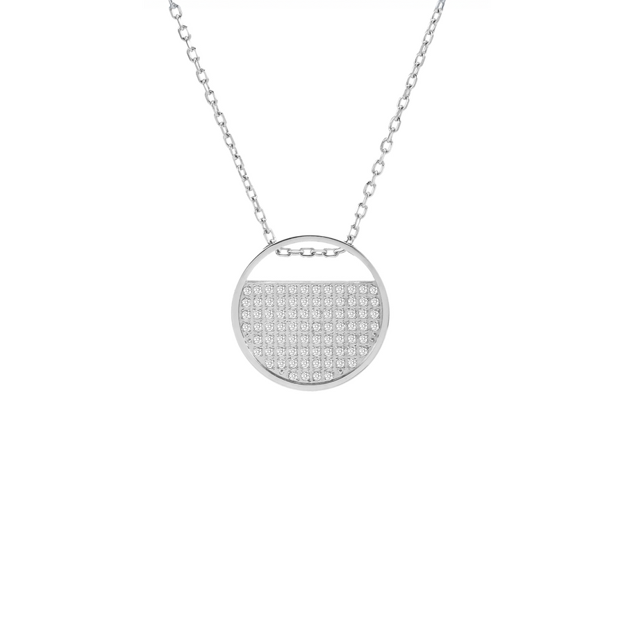 PT500W B.Tiff Pavé Lune Pendant