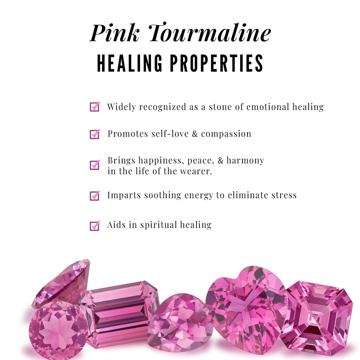Minimal Pink Tourmaline and Diamond Bypass Promise Ring