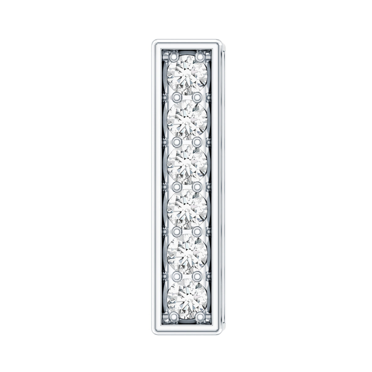Diamond Bar Earring for Tragus Piercing