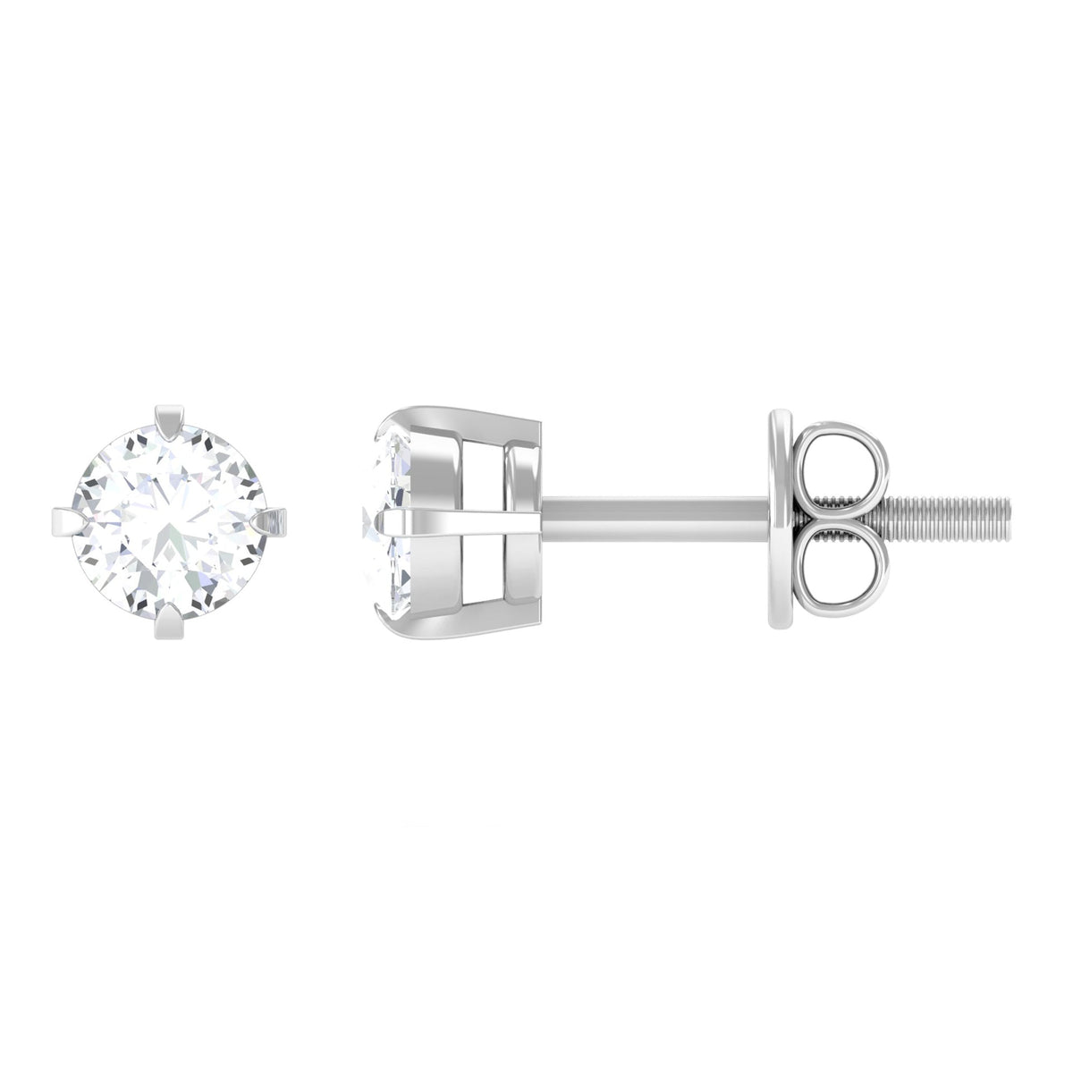 Dainty Diamond Studs
