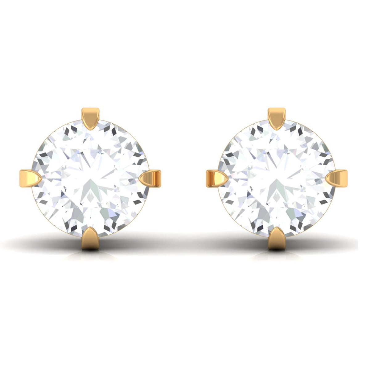 Dainty Diamond Studs