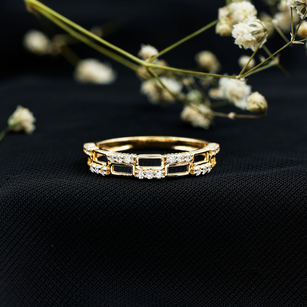 Certified Lab Grown Diamond Wedding Anniversary Ring For Women