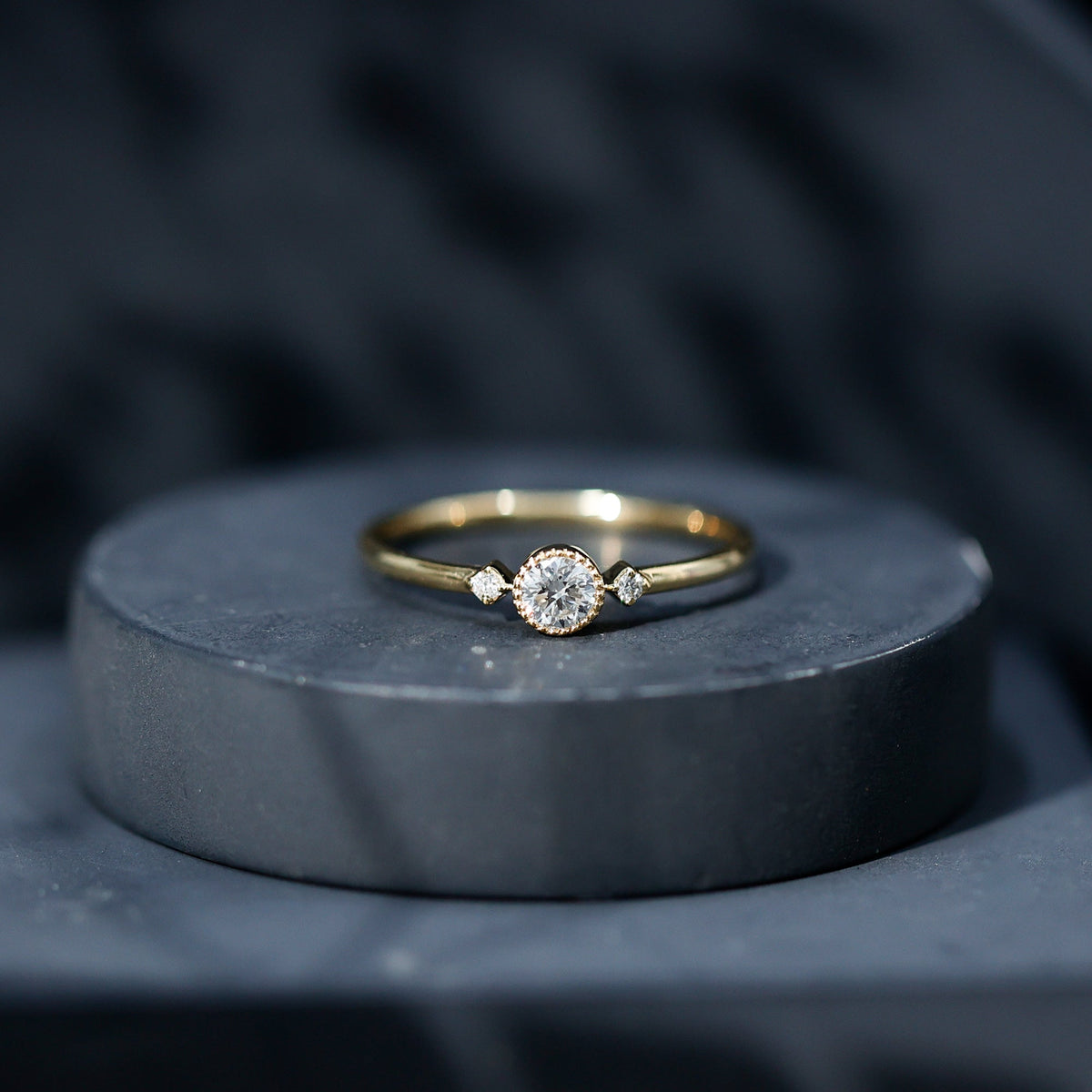 Certified Lab Grown Diamond Solitaire Promise Ring
