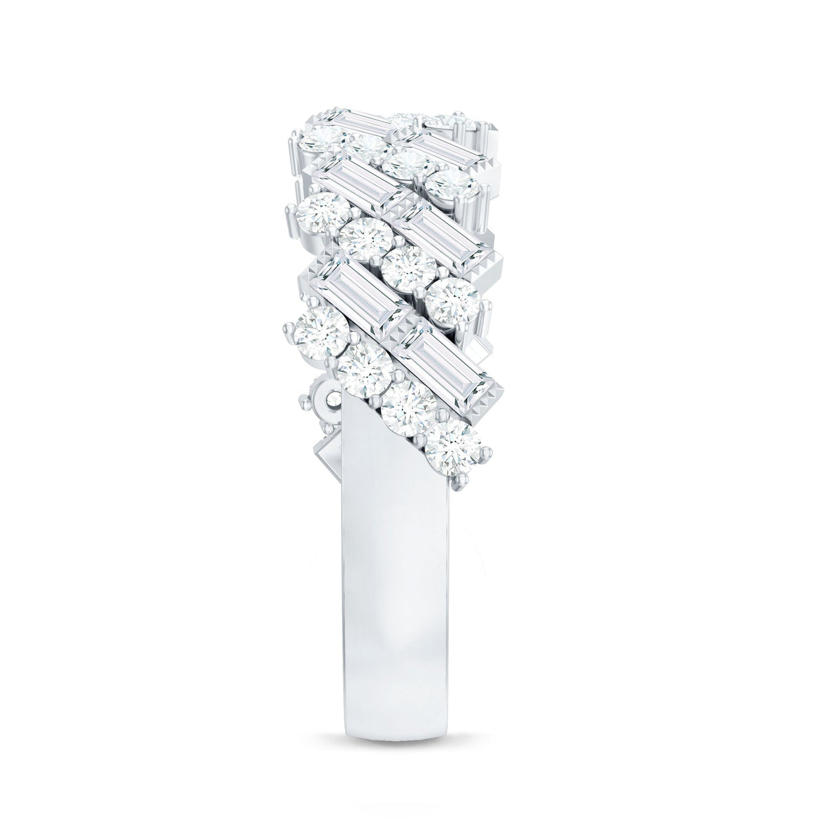 Natural Diamond Wedding Band for Women