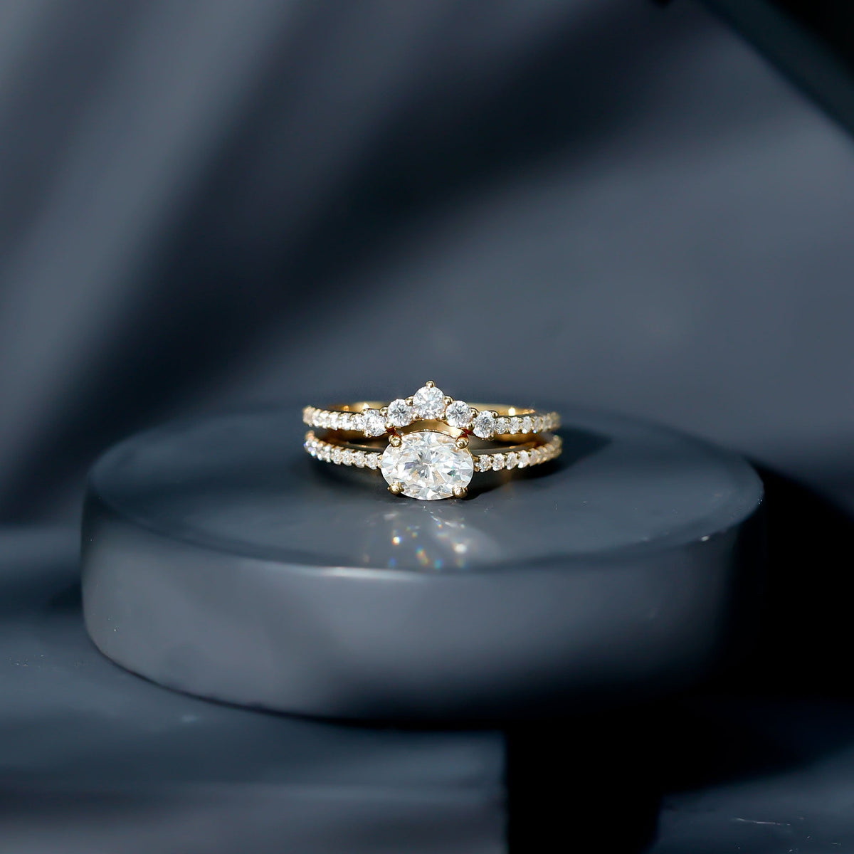Certified 0.7 Carat Lab Grown Diamond Engagement Ring Enhancer