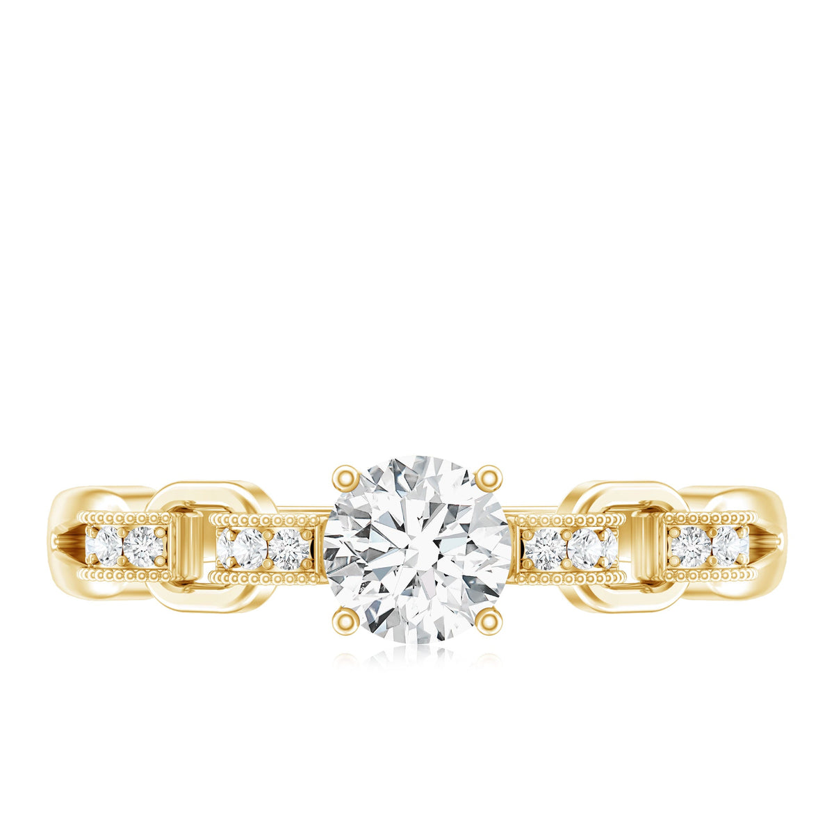 Certified 0.4 Carat Lab Grown Diamond Promise Ring For Her