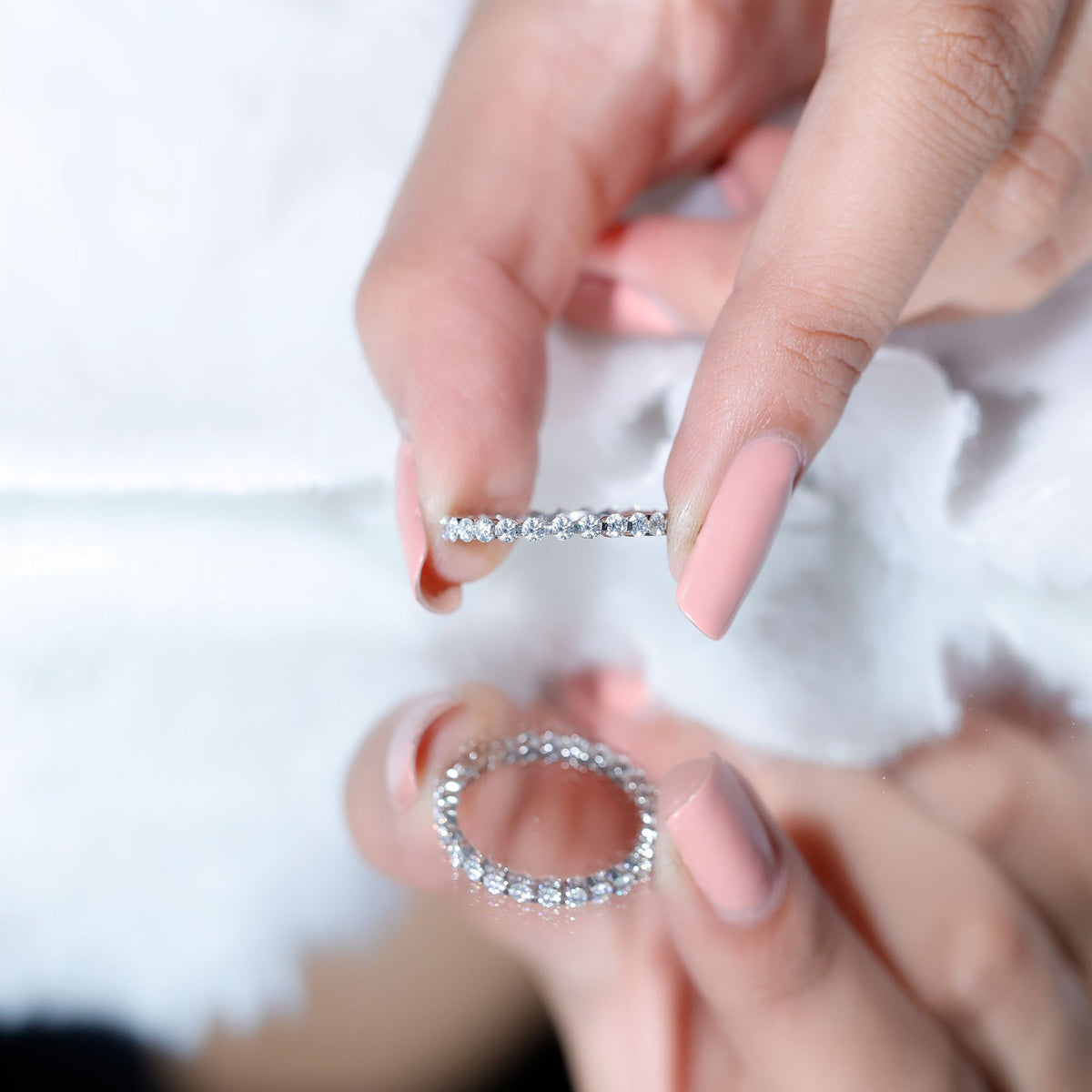 Natural Diamond Full Eternity Ring