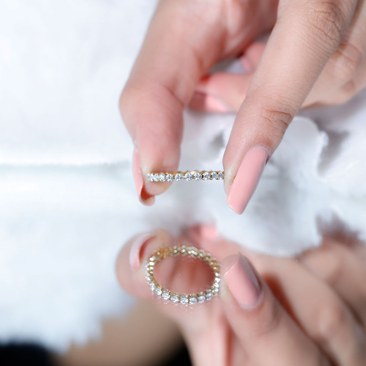 Natural Diamond Full Eternity Ring