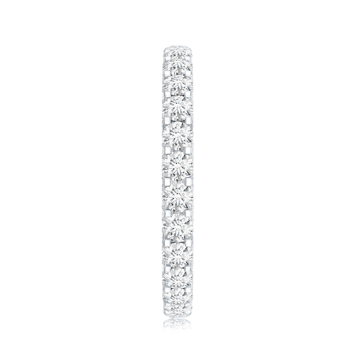 Certified Lab Created Diamond Eternity Wedding Band