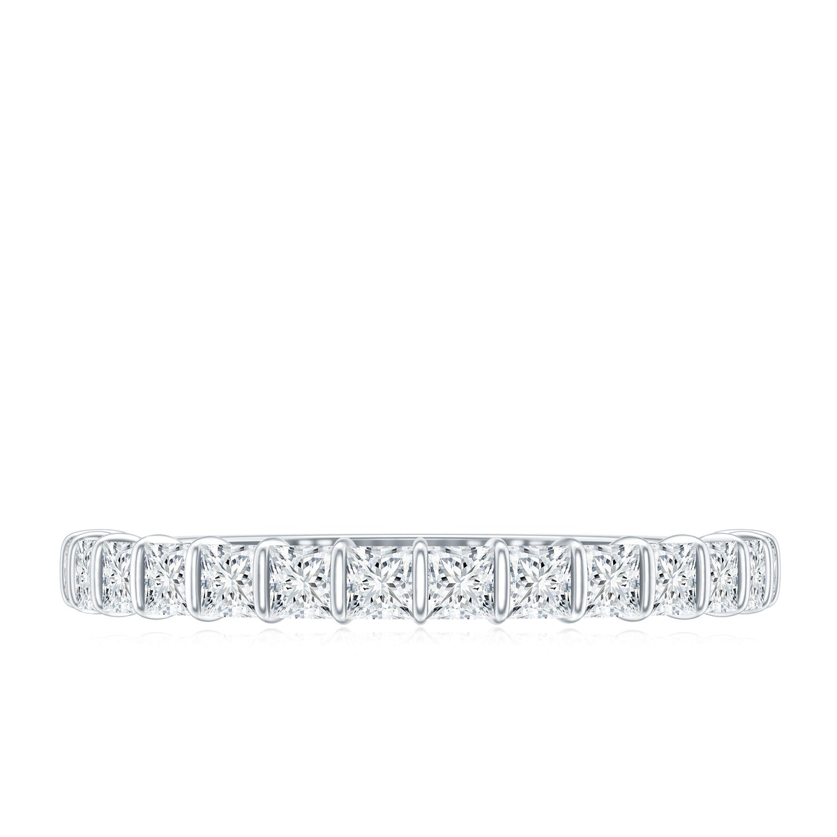 Princess Cut Diamond Anniversary Band Ring