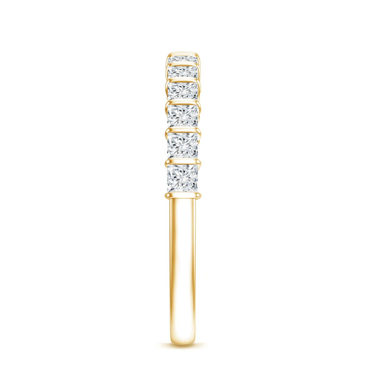 Princess Cut Diamond Anniversary Band Ring