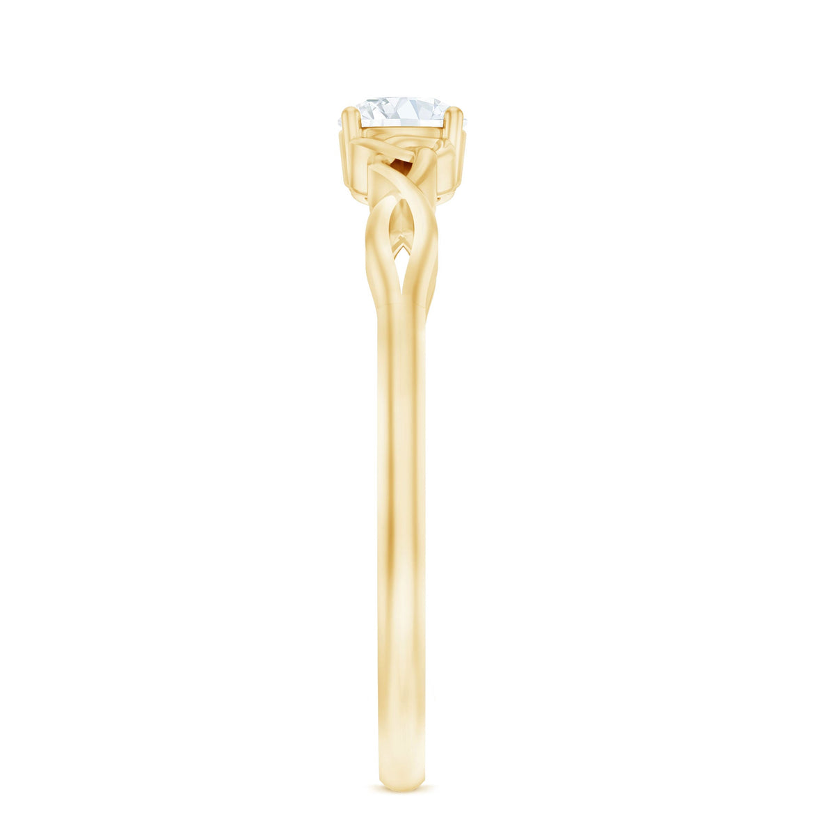 Certified Diamond Celtic Knot Promise Ring