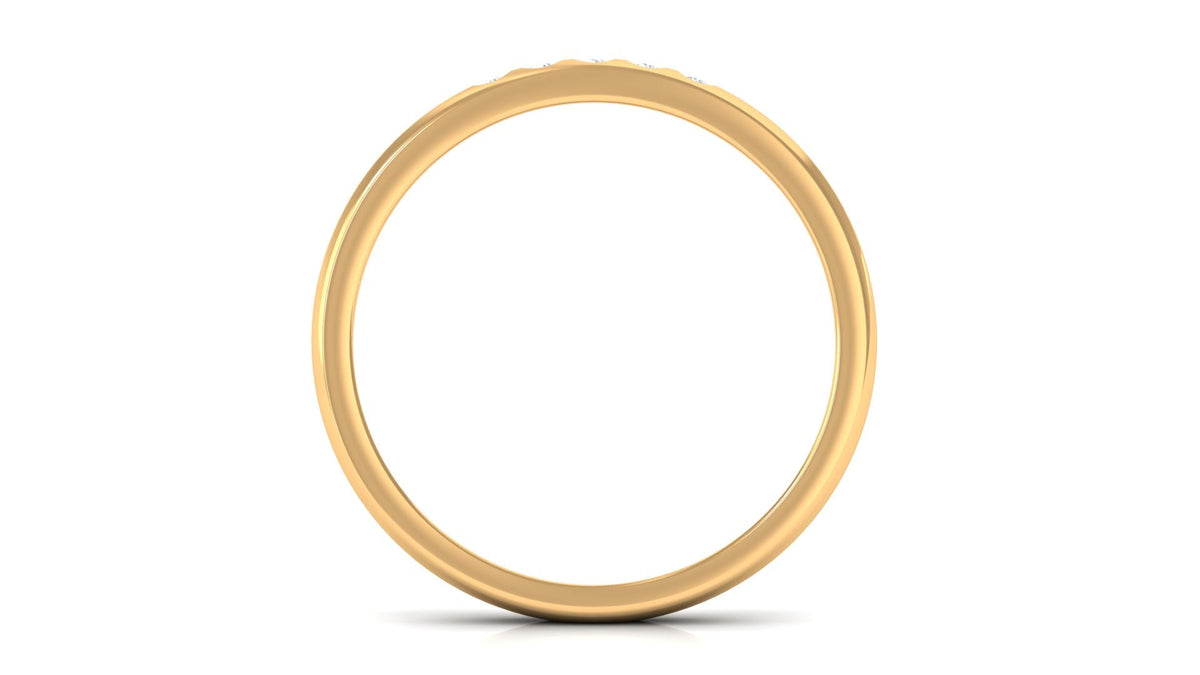 Minimal 5 Stone Diamond Ring for Promise