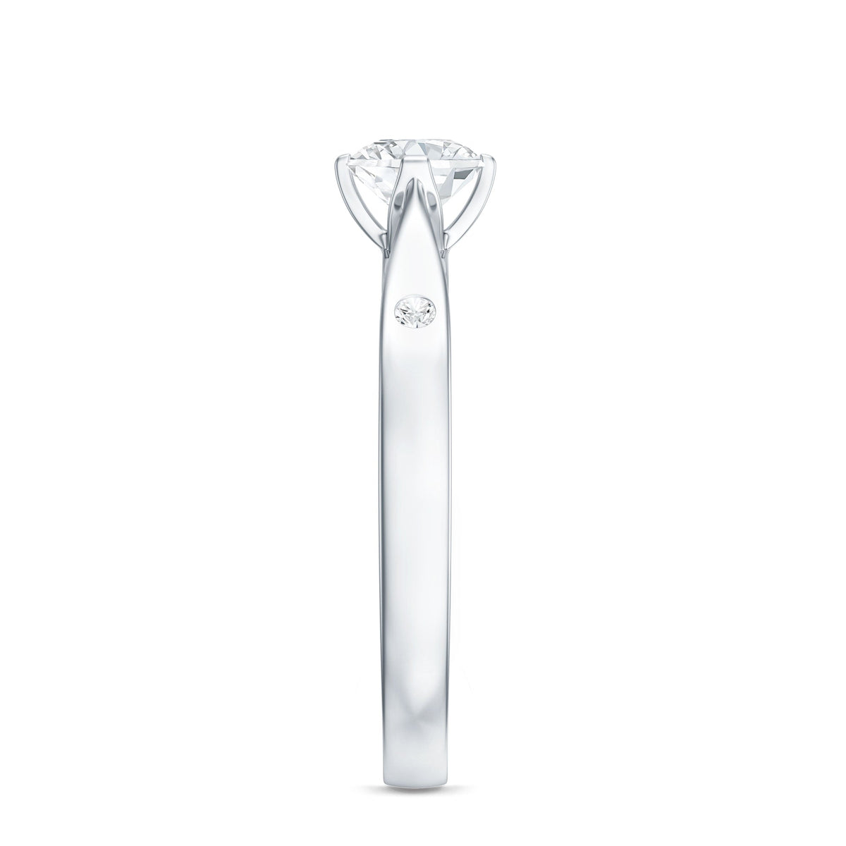 Lab Grown Diamond Solitaire Promise Ring