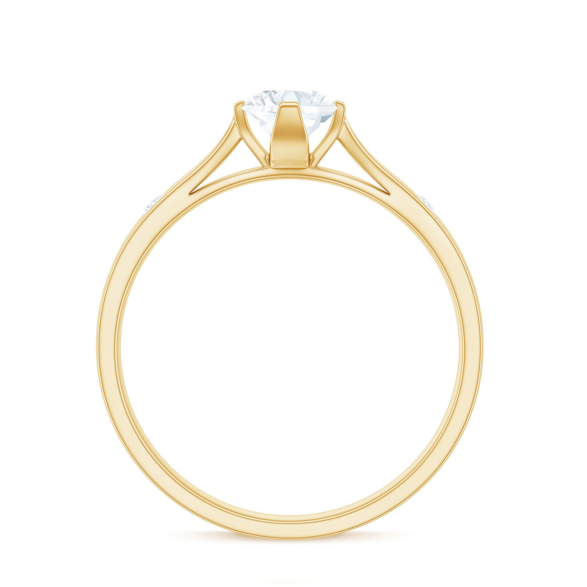Lab Grown Diamond Solitaire Promise Ring