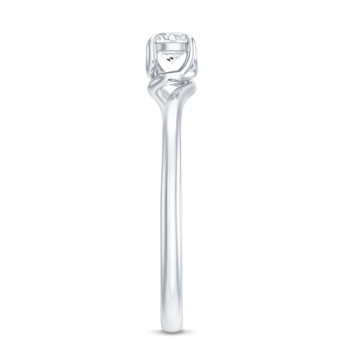 Solitaire Lab Grown Diamond Promise Ring