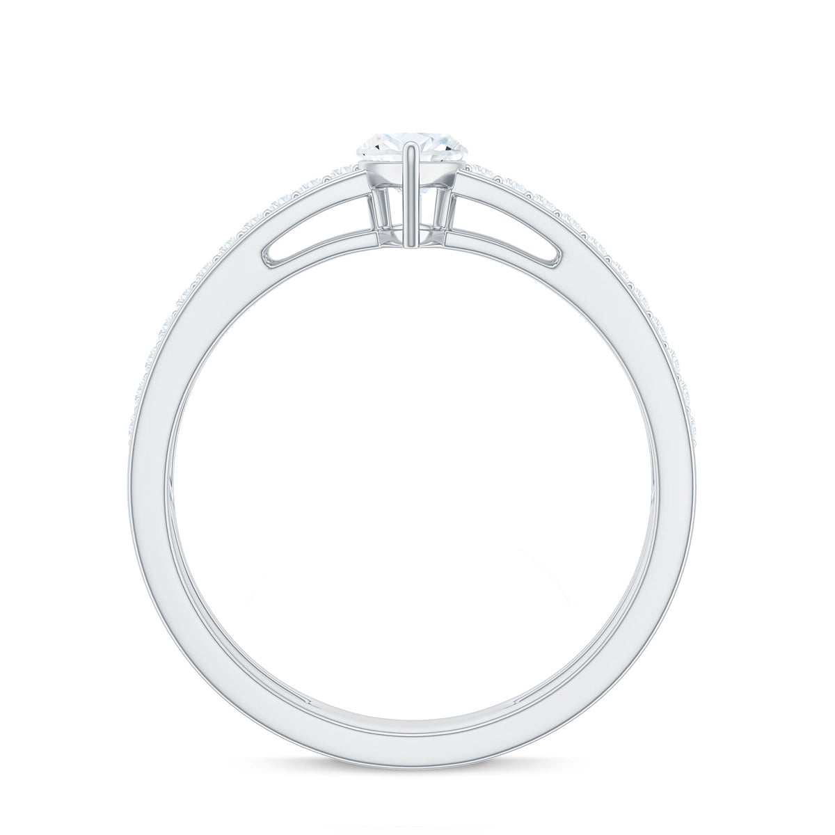Marquise Cut Moissanite Classic Solitaire Ring