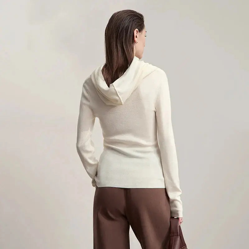 Women’s Slim Knitted Sweater Minimalist Autumn