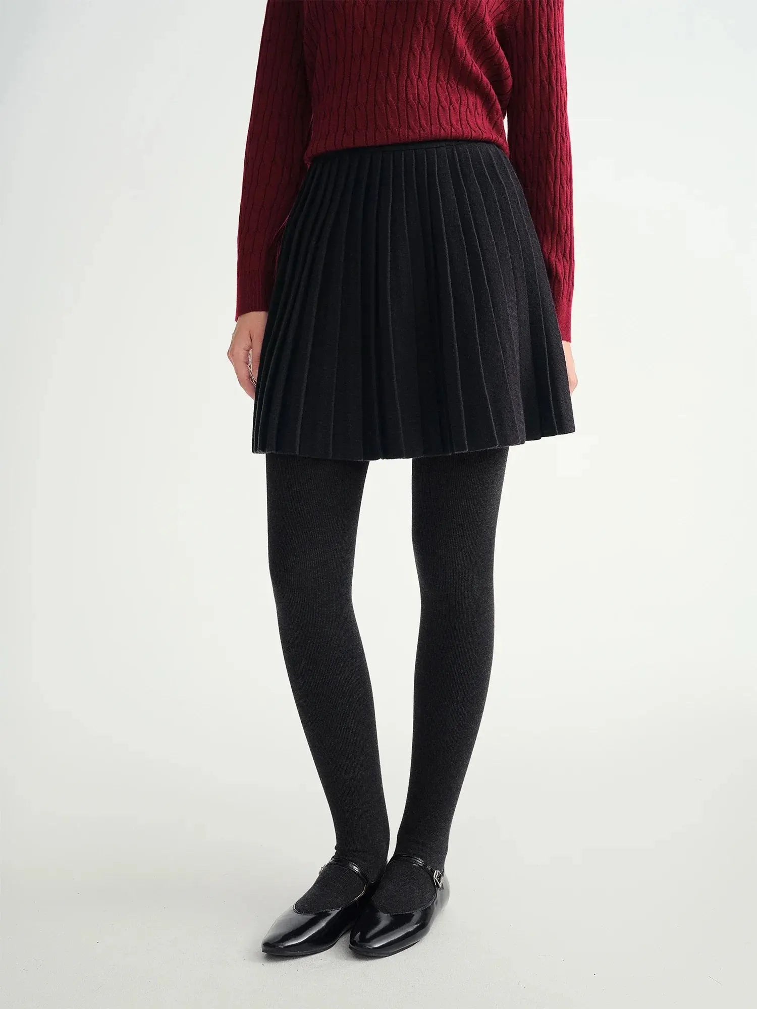 Women's Autumn/Winter Grey Knitwear Set