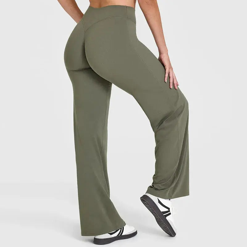 Ultra-Soft Straight-Leg Yoga Pants