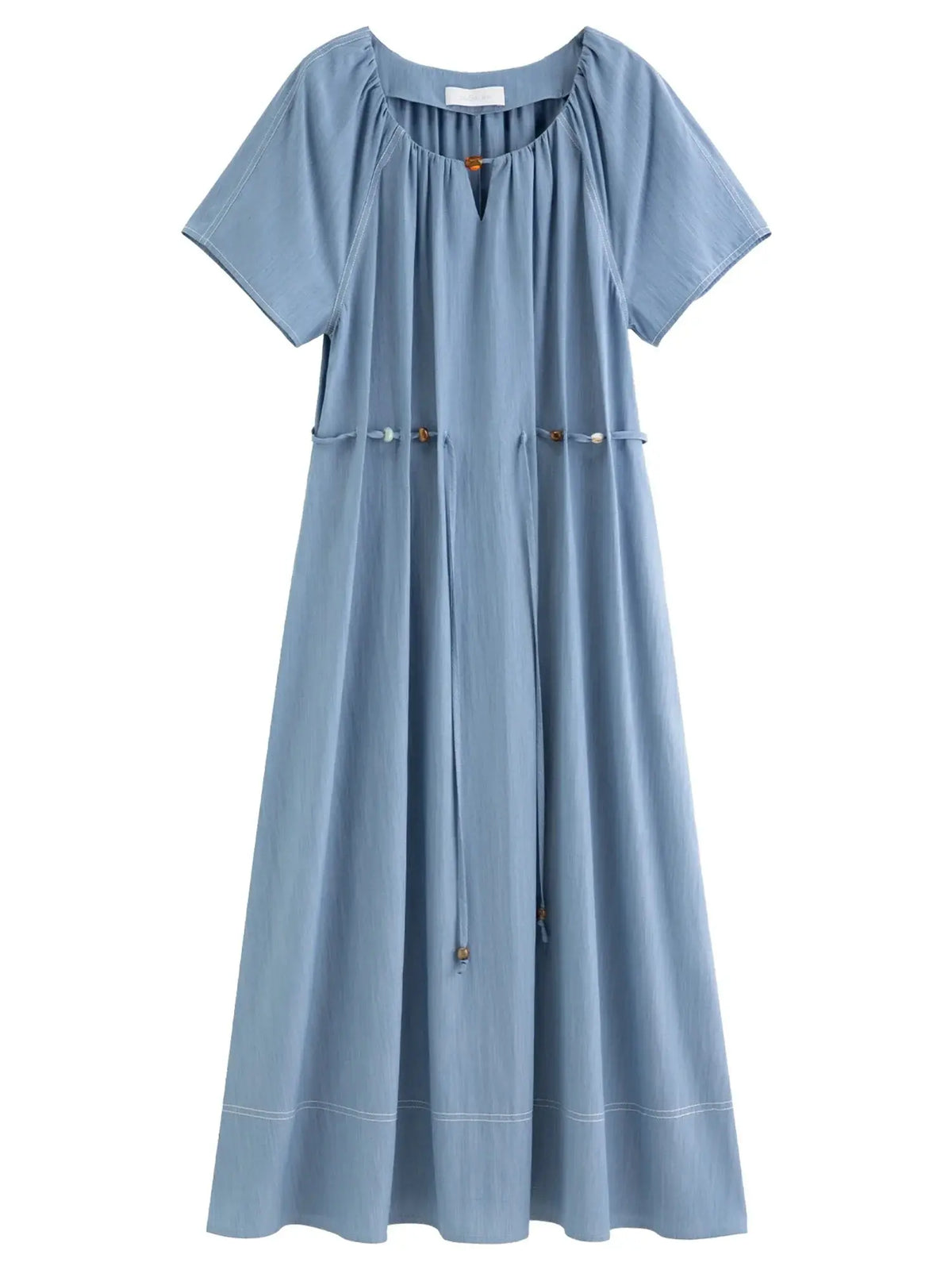 Summer Textured Pleat Dress