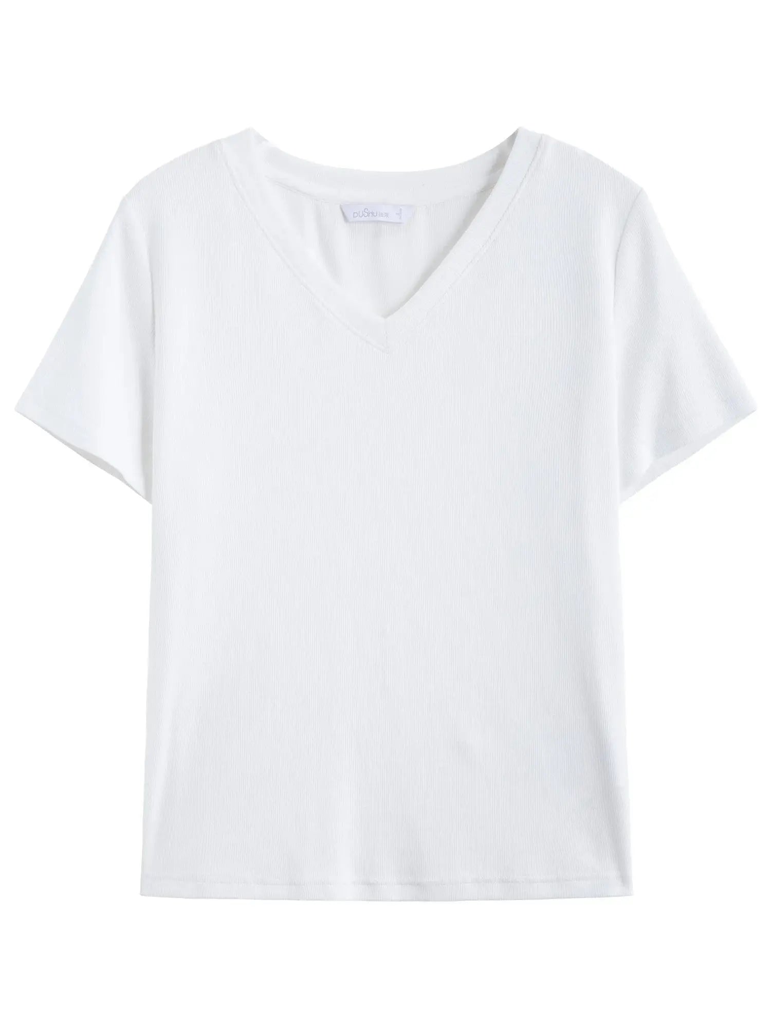 High-Stretch V/U Neck Tee