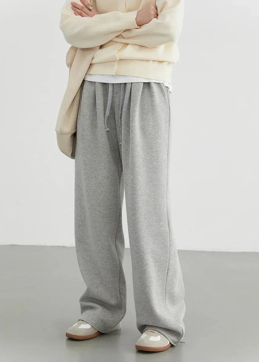 Thick Plush Joggers Autumn & Winter Drawstring Pants