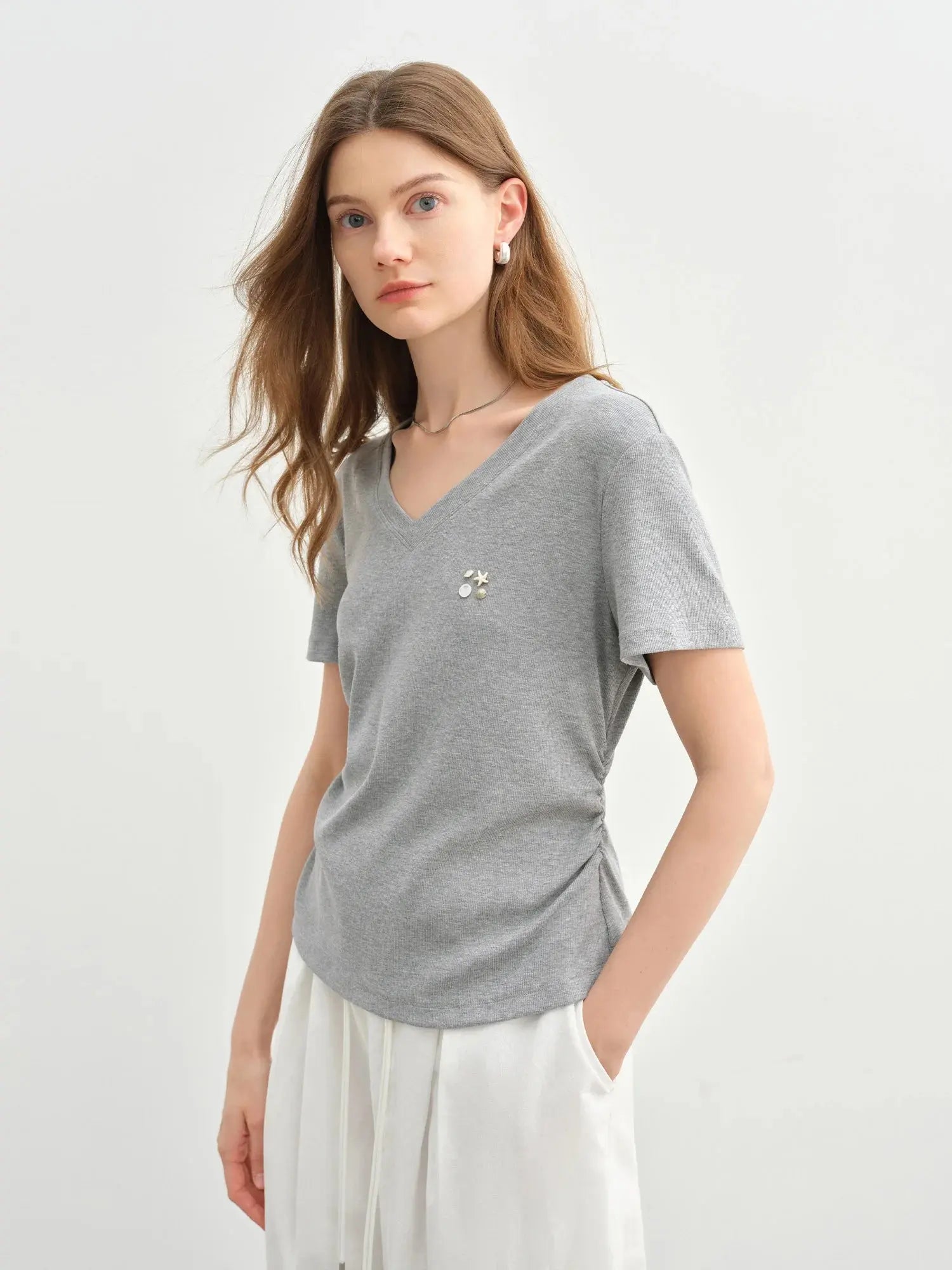 Women’s Slim Fit V-Neck T-Shirt