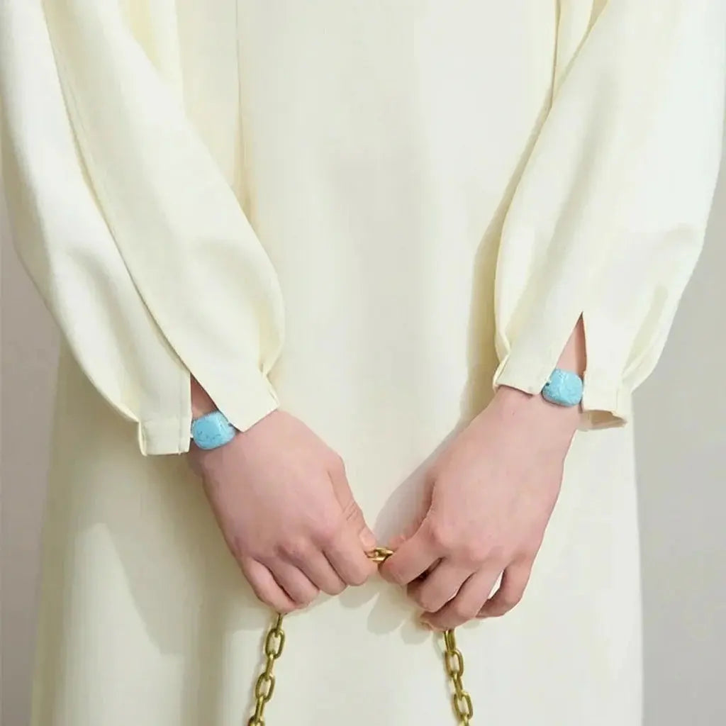 Minimalist Autumn Round Neck Dress