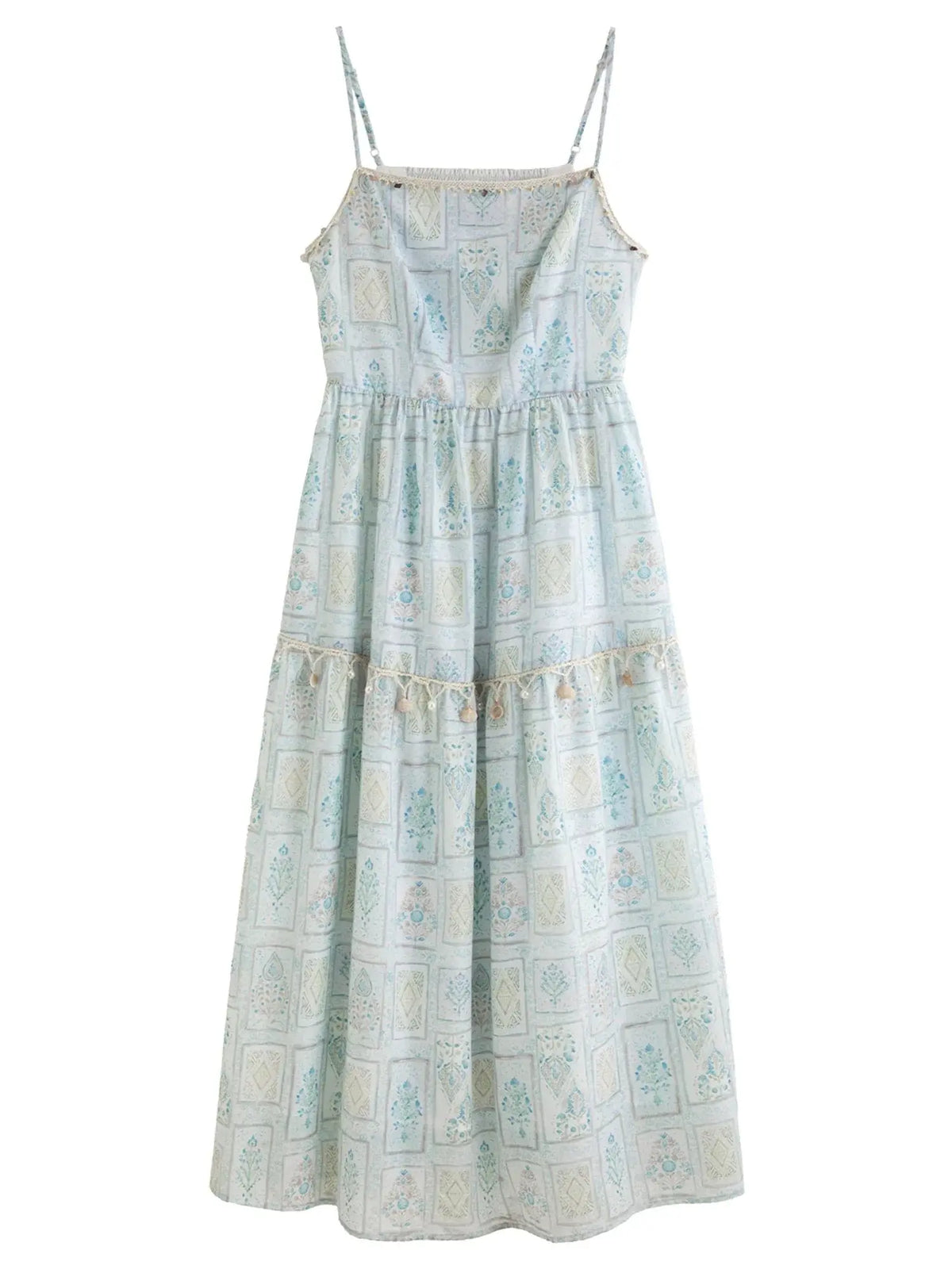 Summer Suspender Dress & Denim Jacket Set