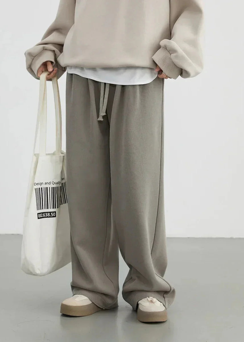 Thick Plush Joggers Autumn & Winter Drawstring Pants