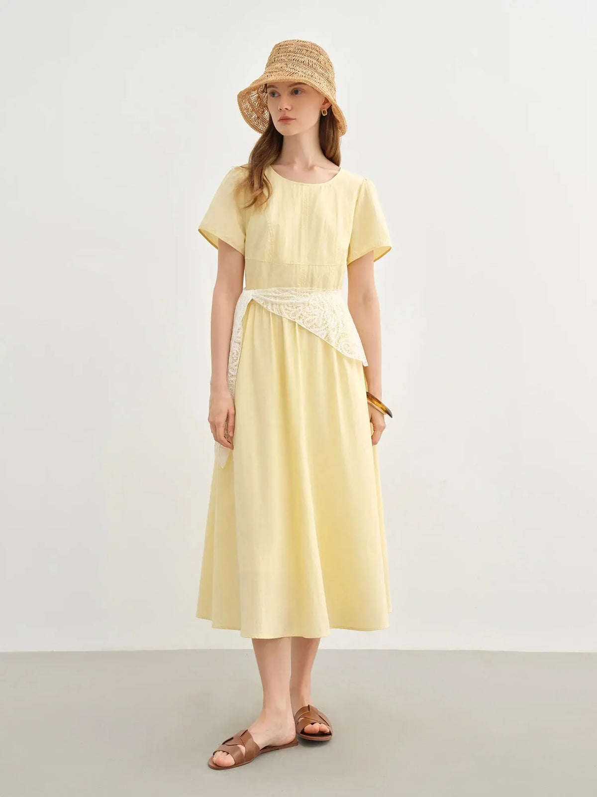 Chic & Slimming Long Dress for Summer