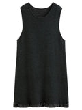 Simple Chic Knitted Mini Dress