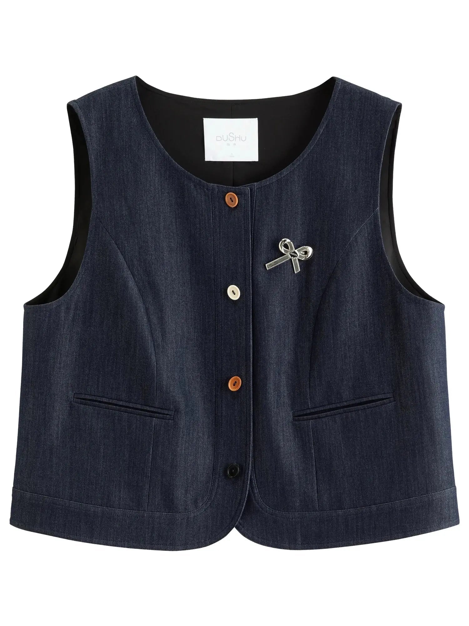 Vintage Vest & Skirt Set for Autumn
