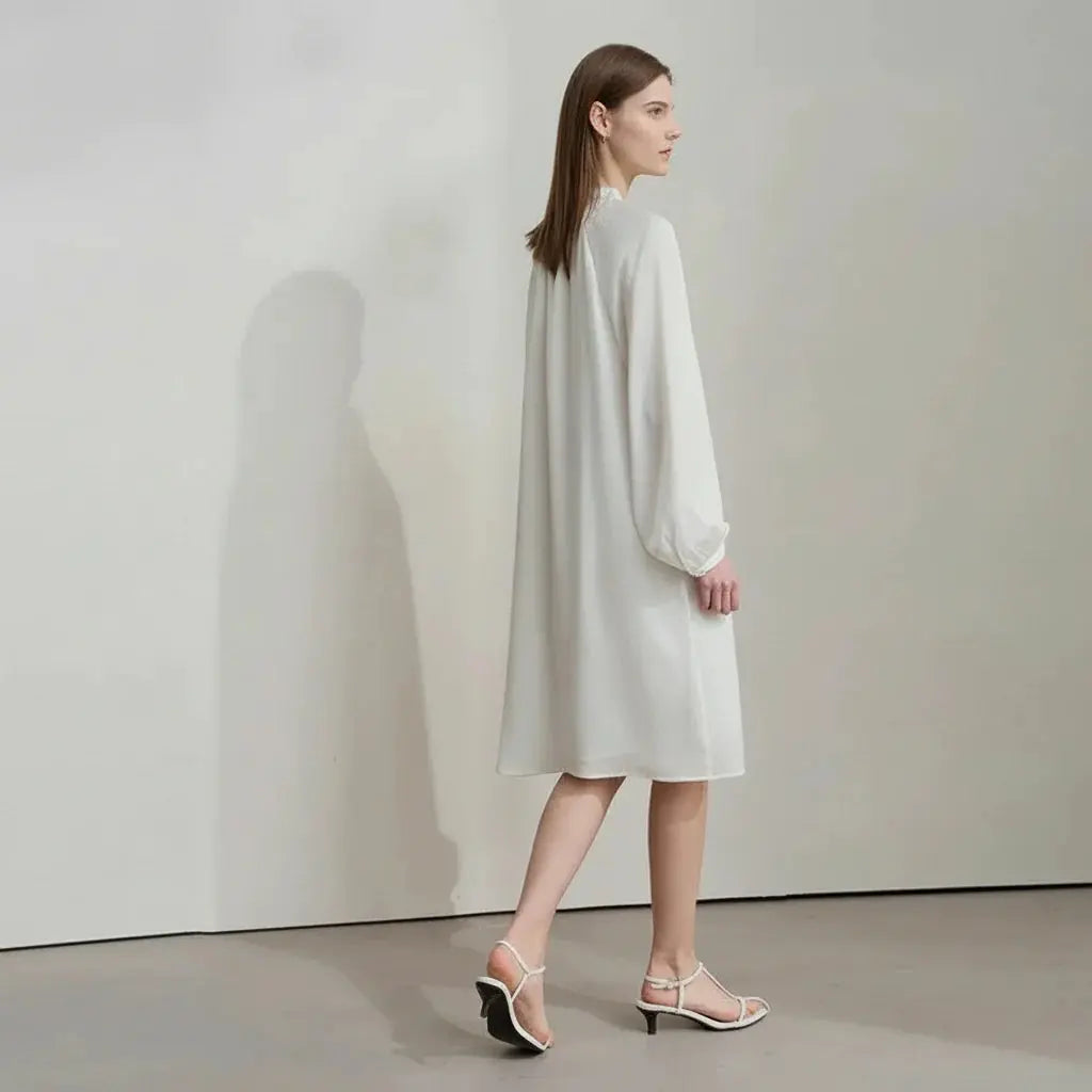 New Autumn Minimalist Elegant Casual Dress