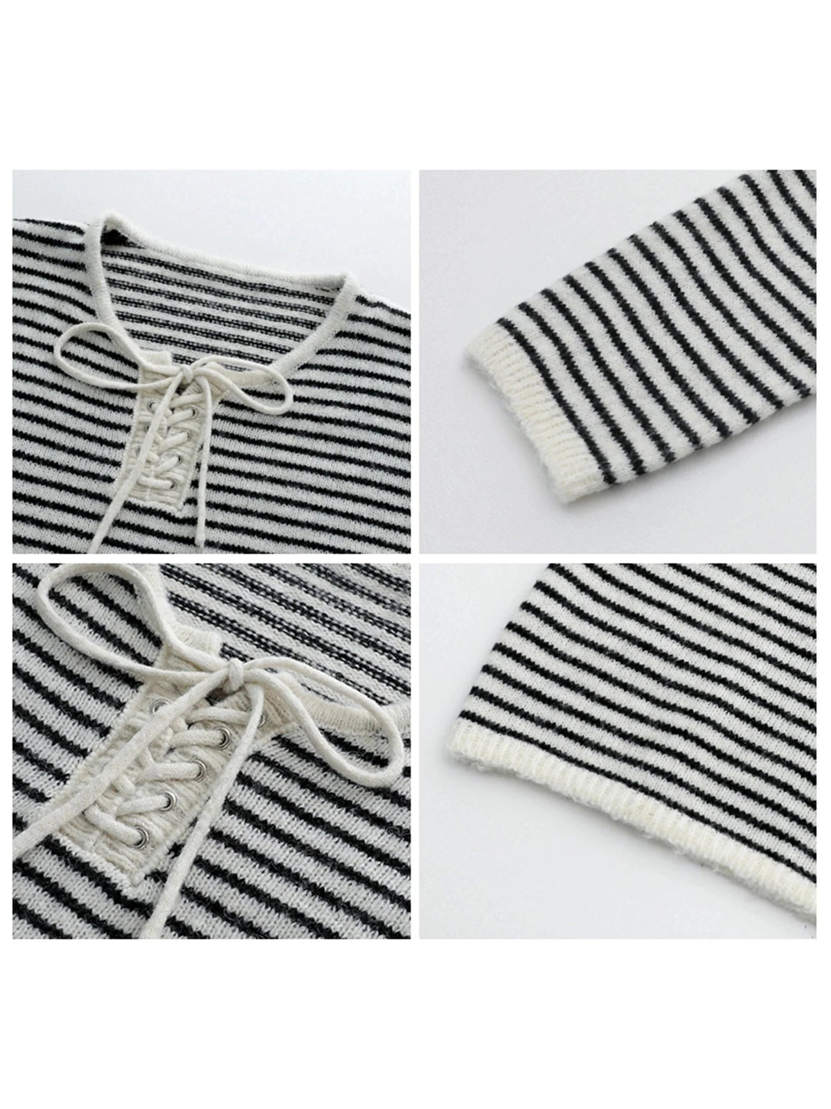 Retro Striped Pullover Loose Autumn & Winter Jumper