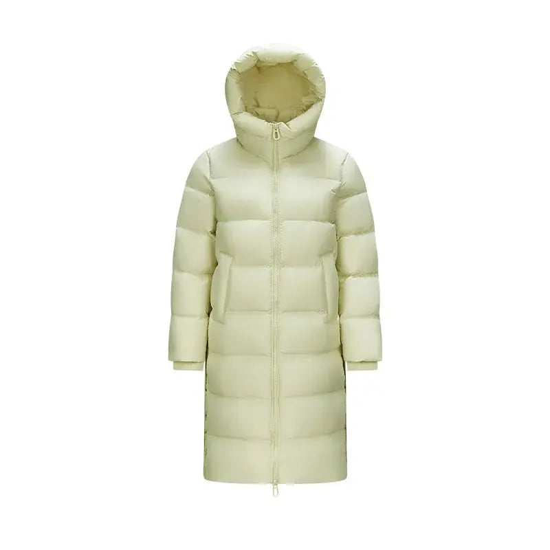 Women’s Long Hooded Goose Down Jacket
