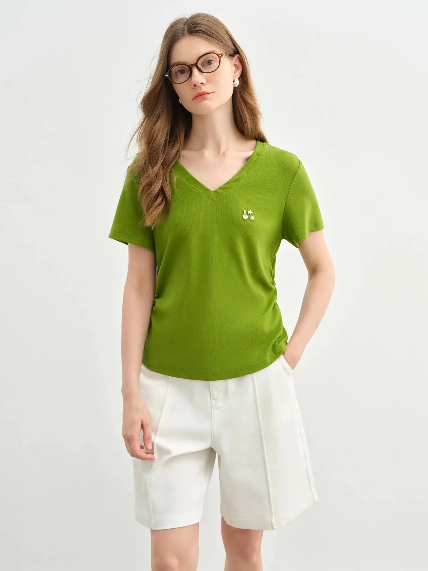 Women’s Slim Fit V-Neck T-Shirt