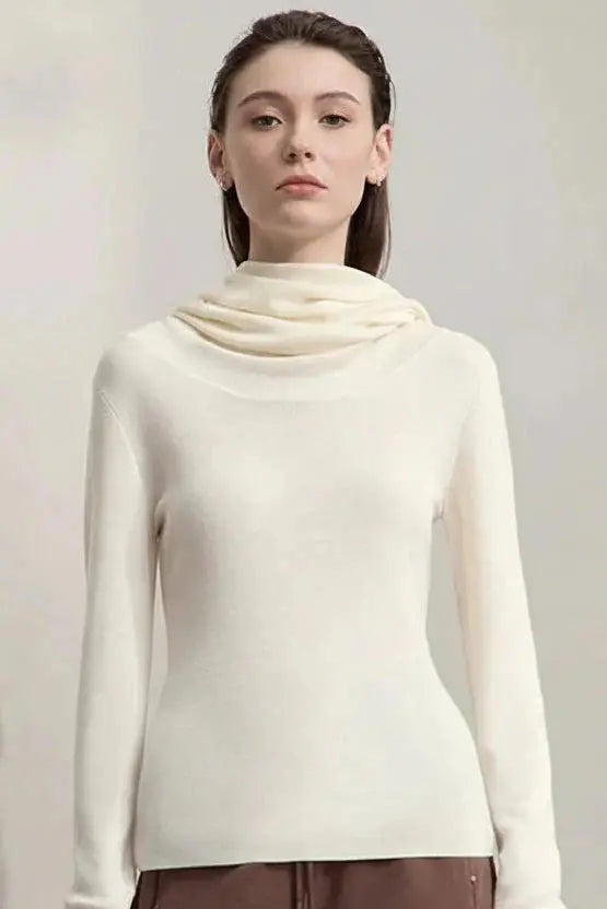 Women’s Slim Knitted Sweater Minimalist Autumn