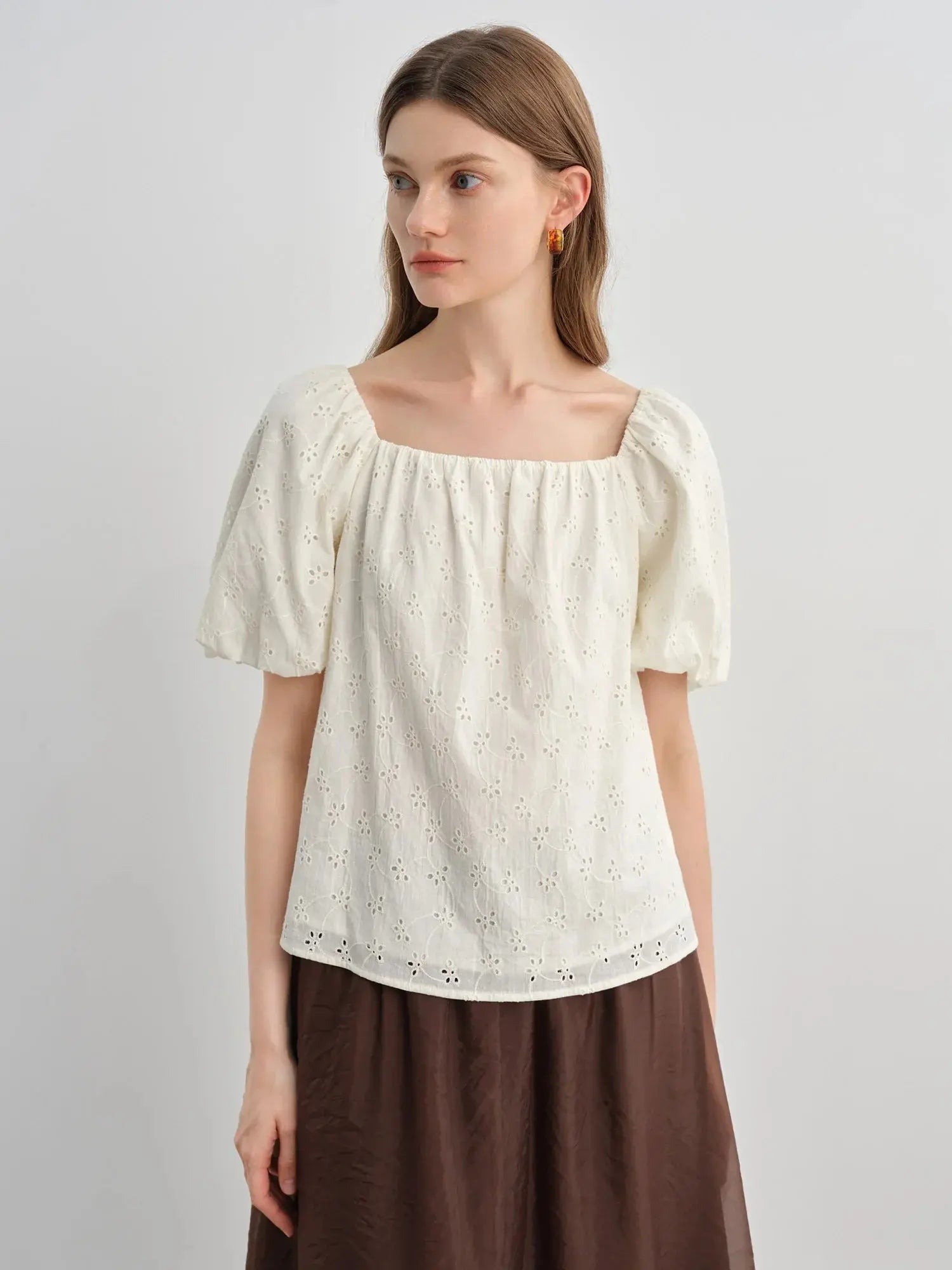 Floral Bud Two-Way Shirt