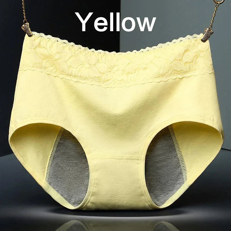Female Physiological Pants Leak Proof Menstrual Women Underwear Period Panties Cotton Health Seamless Briefs In the waist Warm