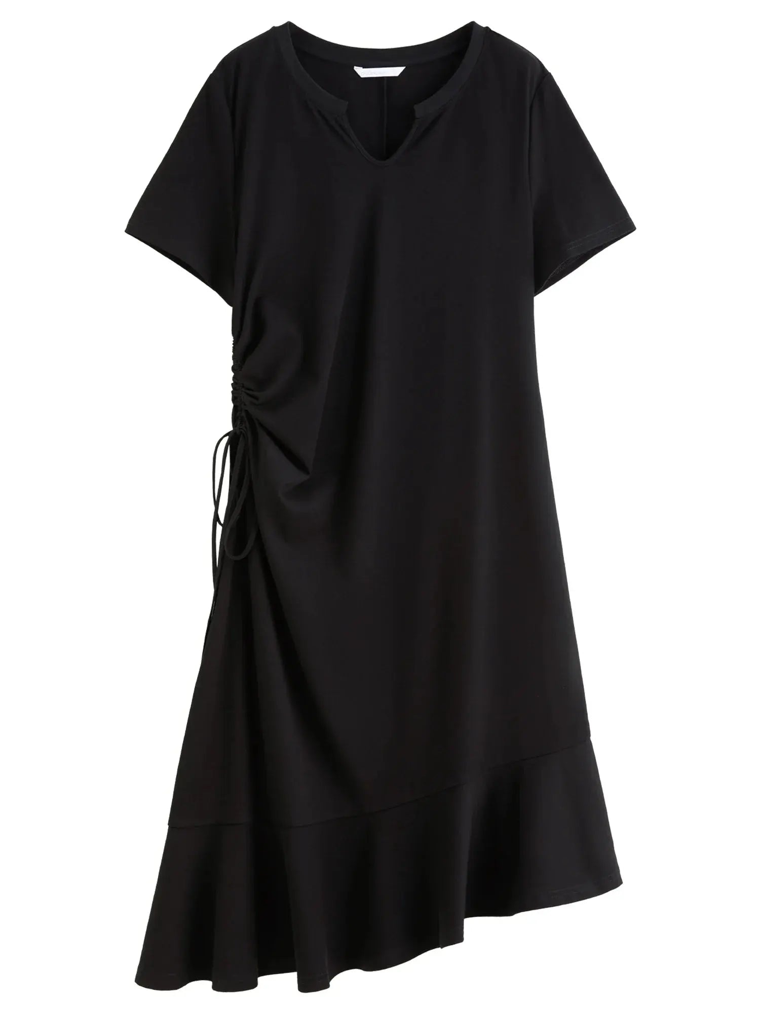 Casual Summer Flowy V-Neck Midi Dress