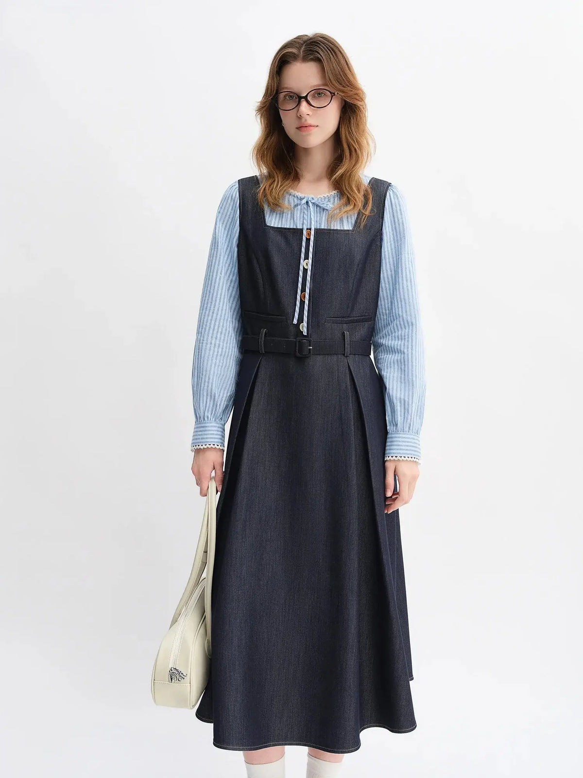 Vintage Vest & Skirt Set for Autumn